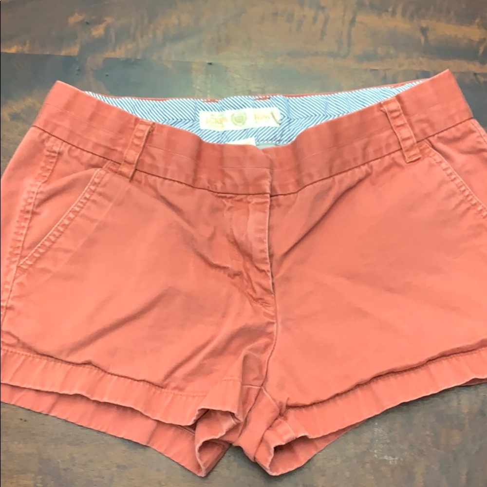 J. CREW CHINO SHORTS size 6